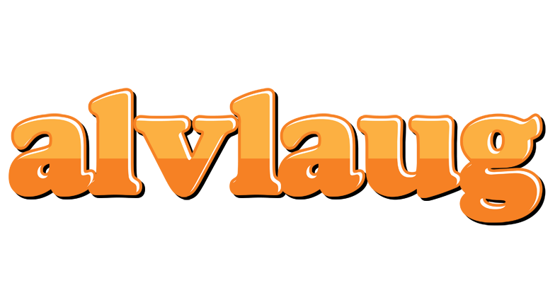 Alvlaug orange logo