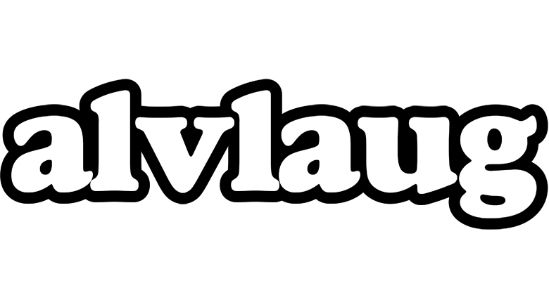 Alvlaug panda logo