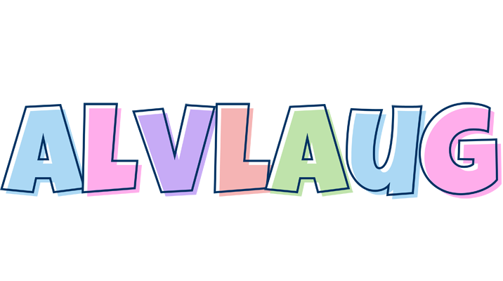 Alvlaug pastel logo