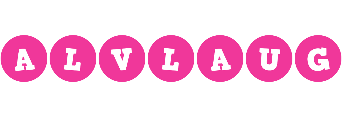 Alvlaug poker logo