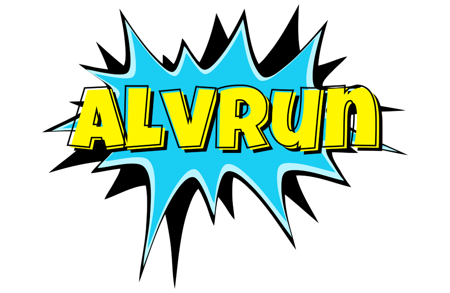 Alvrun amazing logo