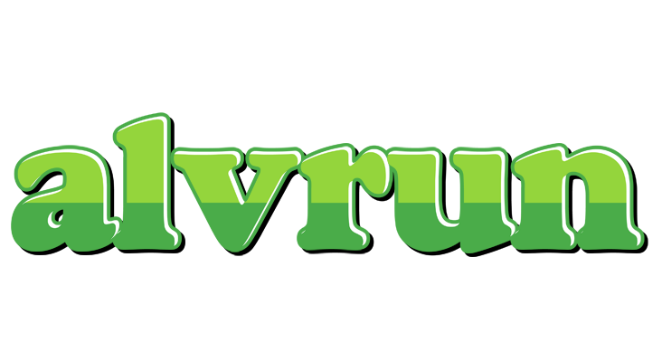 Alvrun apple logo