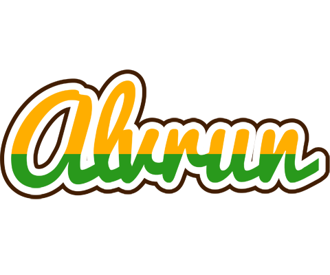 Alvrun banana logo