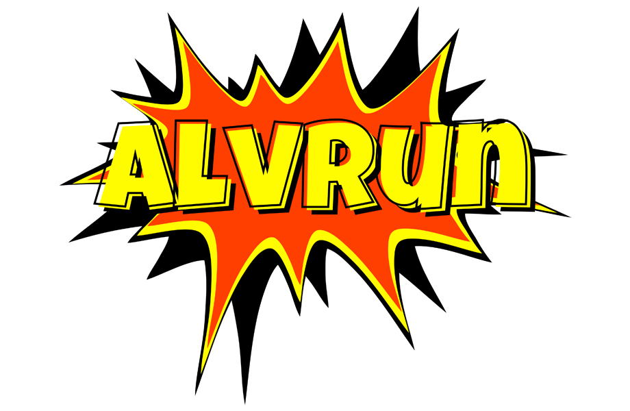 Alvrun bazinga logo