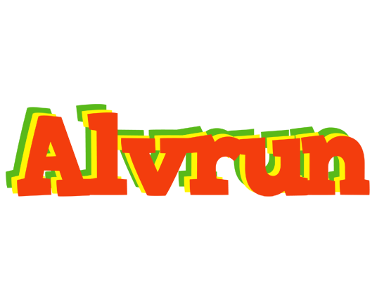Alvrun bbq logo