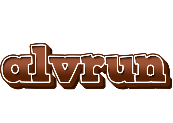 Alvrun brownie logo