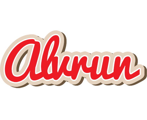 Alvrun chocolate logo