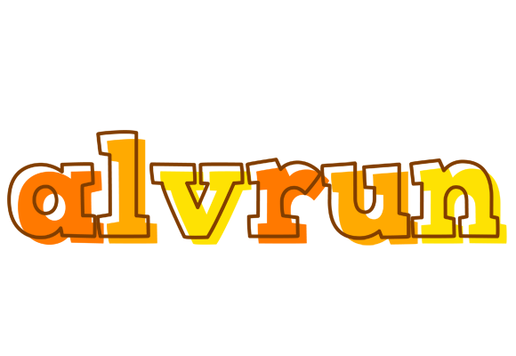 Alvrun desert logo