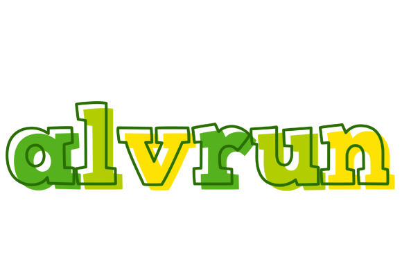 Alvrun juice logo