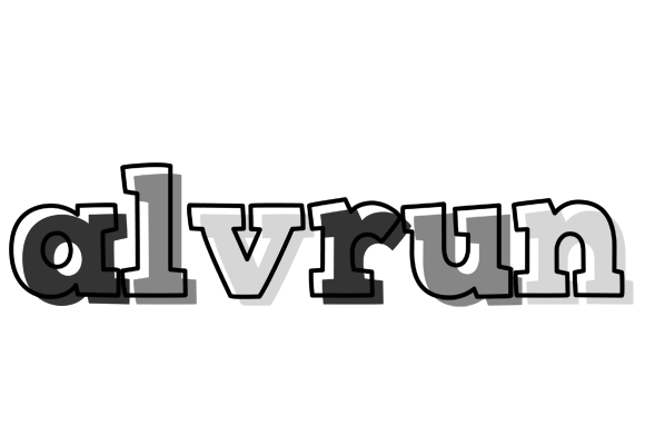 Alvrun night logo