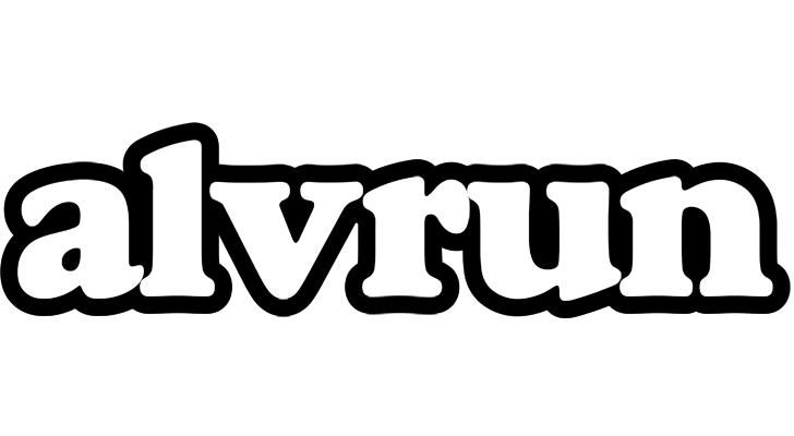 Alvrun panda logo
