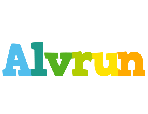 Alvrun rainbows logo
