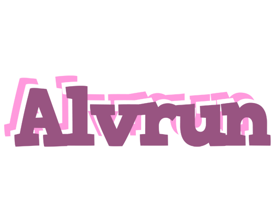 Alvrun relaxing logo
