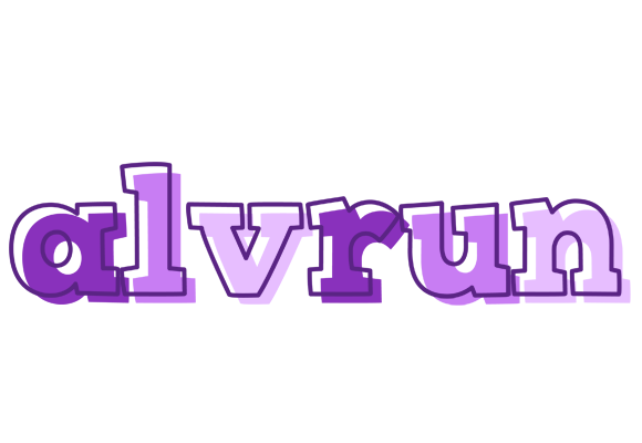 Alvrun sensual logo