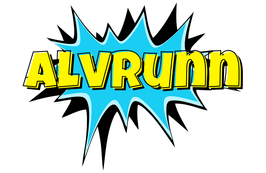 Alvrunn amazing logo