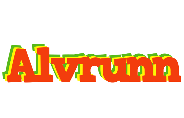 Alvrunn bbq logo