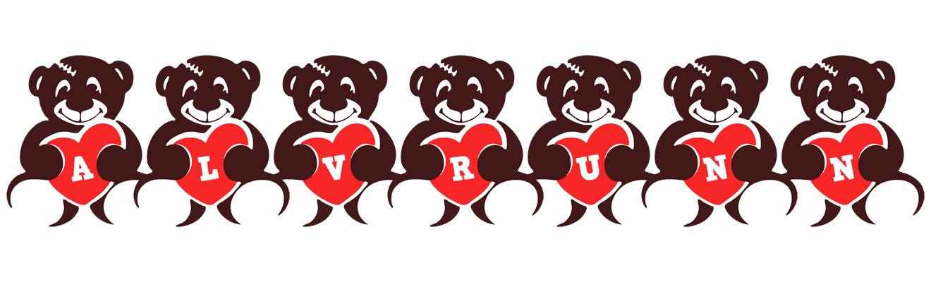 Alvrunn bear logo