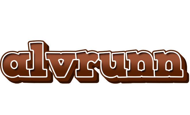Alvrunn brownie logo
