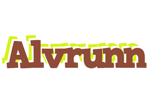 Alvrunn caffeebar logo