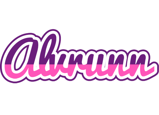 Alvrunn cheerful logo
