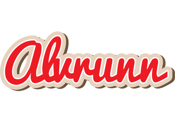 Alvrunn chocolate logo