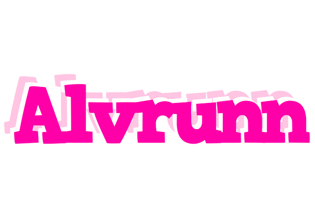 Alvrunn dancing logo