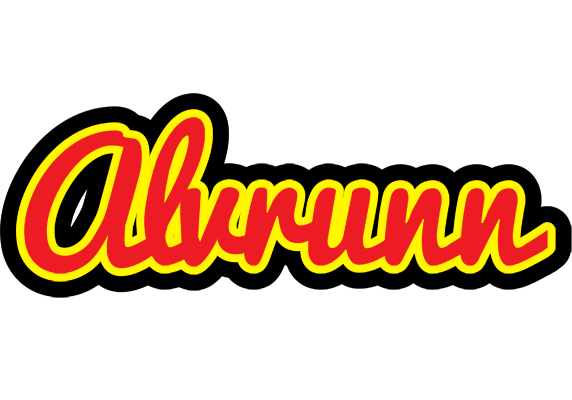 Alvrunn fireman logo