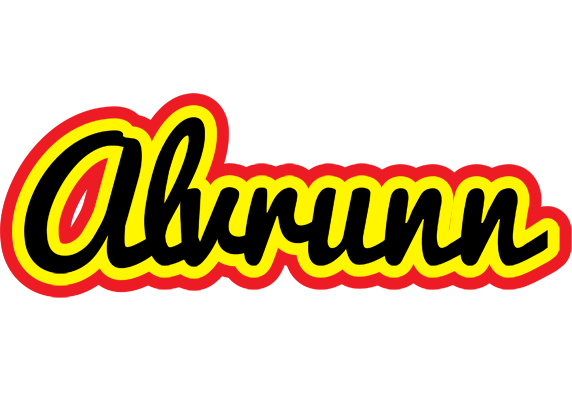 Alvrunn flaming logo