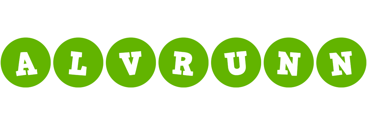 Alvrunn games logo