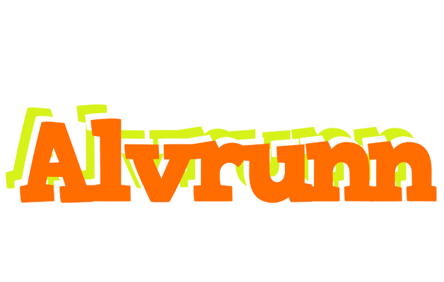 Alvrunn healthy logo