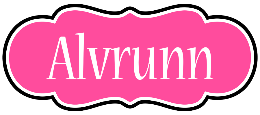 Alvrunn invitation logo