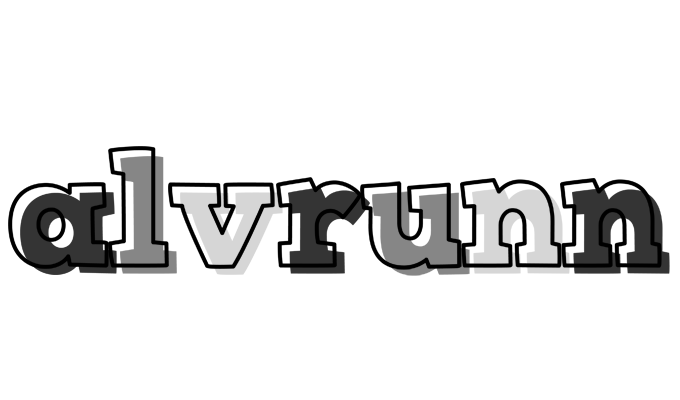 Alvrunn night logo