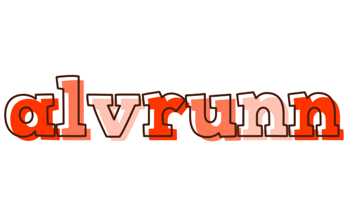 Alvrunn paint logo
