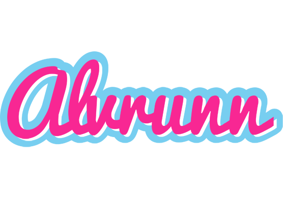 Alvrunn popstar logo