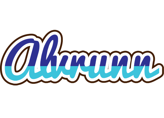 Alvrunn raining logo