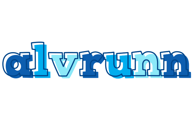 Alvrunn sailor logo