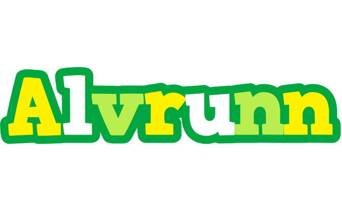 Alvrunn soccer logo