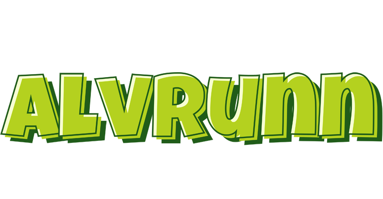 Alvrunn summer logo