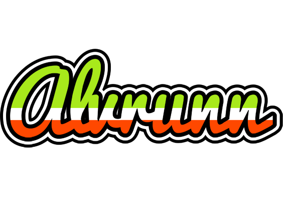 Alvrunn superfun logo