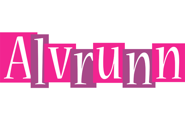 Alvrunn whine logo