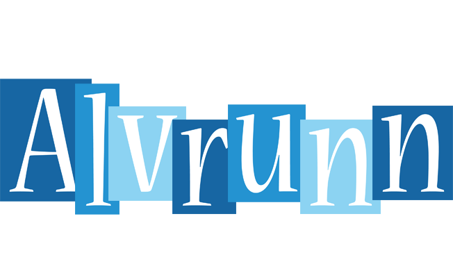 Alvrunn winter logo