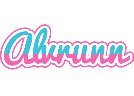 Alvrunn woman logo