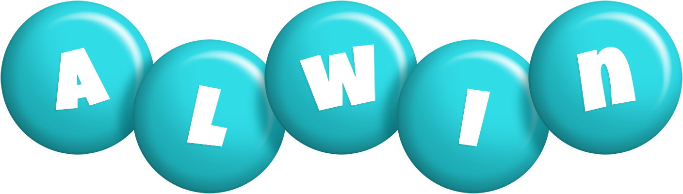 Alwin candy-azur logo