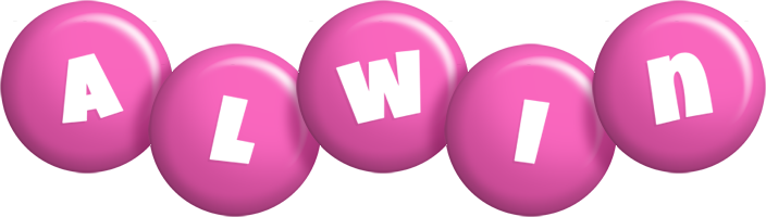 Alwin candy-pink logo
