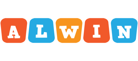 Alwin comics logo
