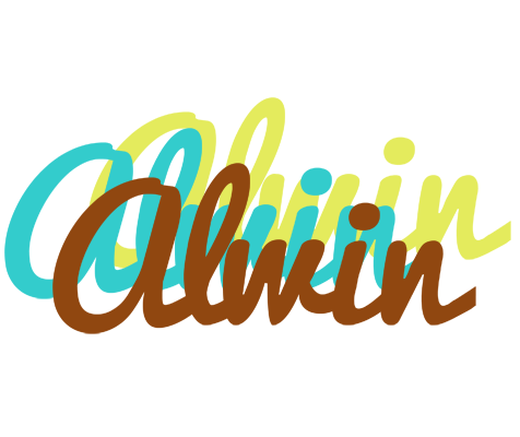 Alwin cupcake logo