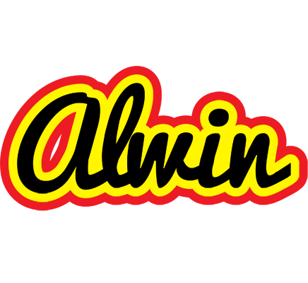 Alwin flaming logo