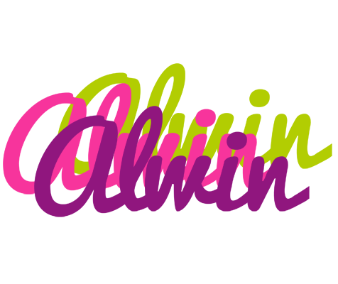 Alwin flowers logo