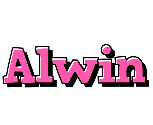 Alwin girlish logo