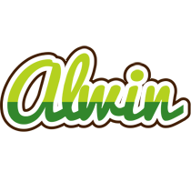 Alwin golfing logo